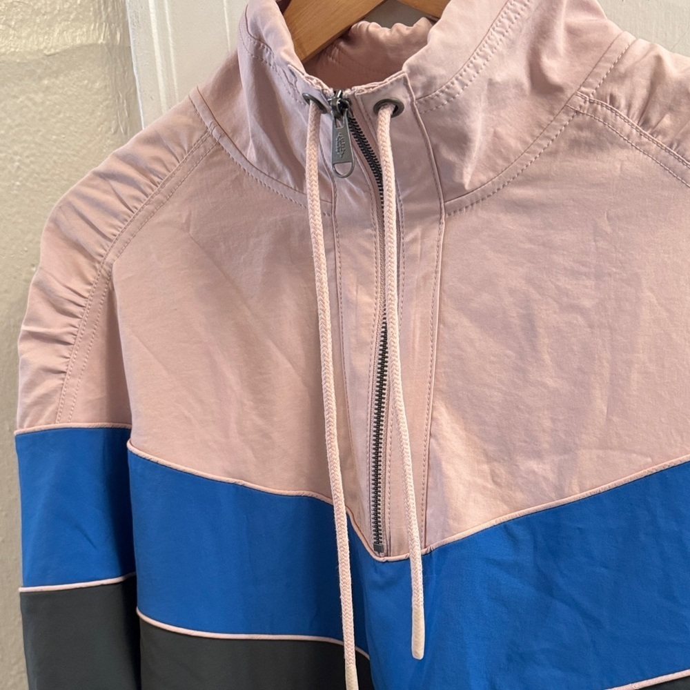 FP Movement Walk the Line Colorblock Pullover Jacket Quarter Zip Sporty SMALL - Picture 5 of 10
